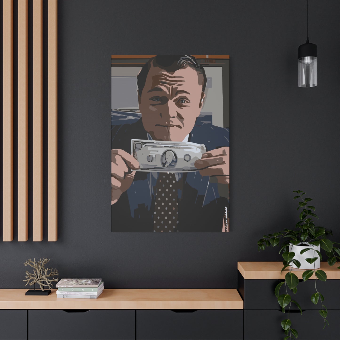 I Choose Rich Every Time – Jordan Belfort Canvas Wall Art