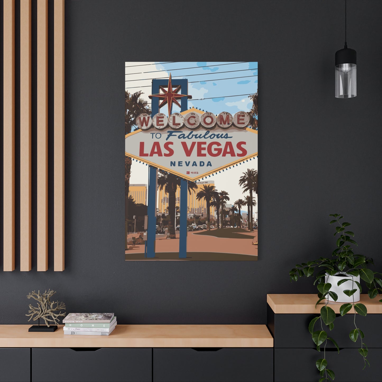 Welcome to Las Vegas – Luxury Canvas Wall Art