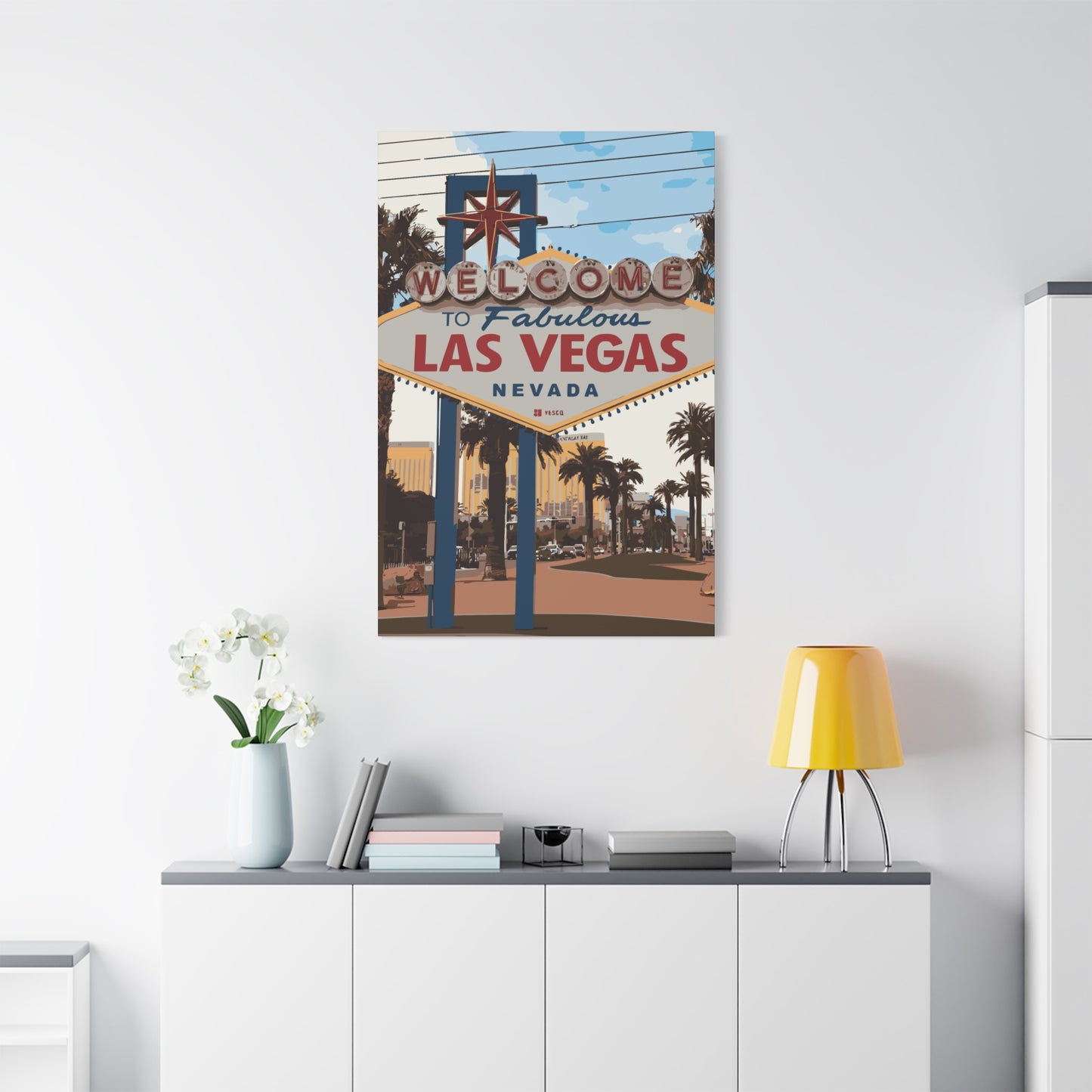 Welcome to Las Vegas – Luxury Canvas Wall Art