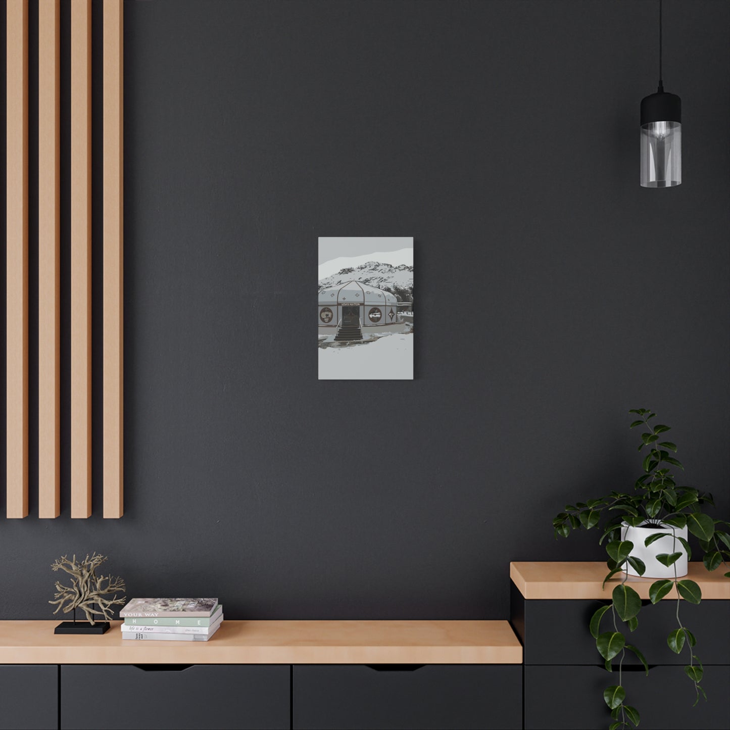 St. Moritz Ski – Alpine Luxury Canvas Wall Art