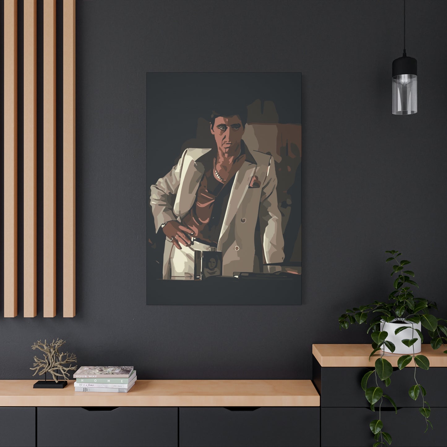 Tony Montana – Scarface Canvas Wall Art