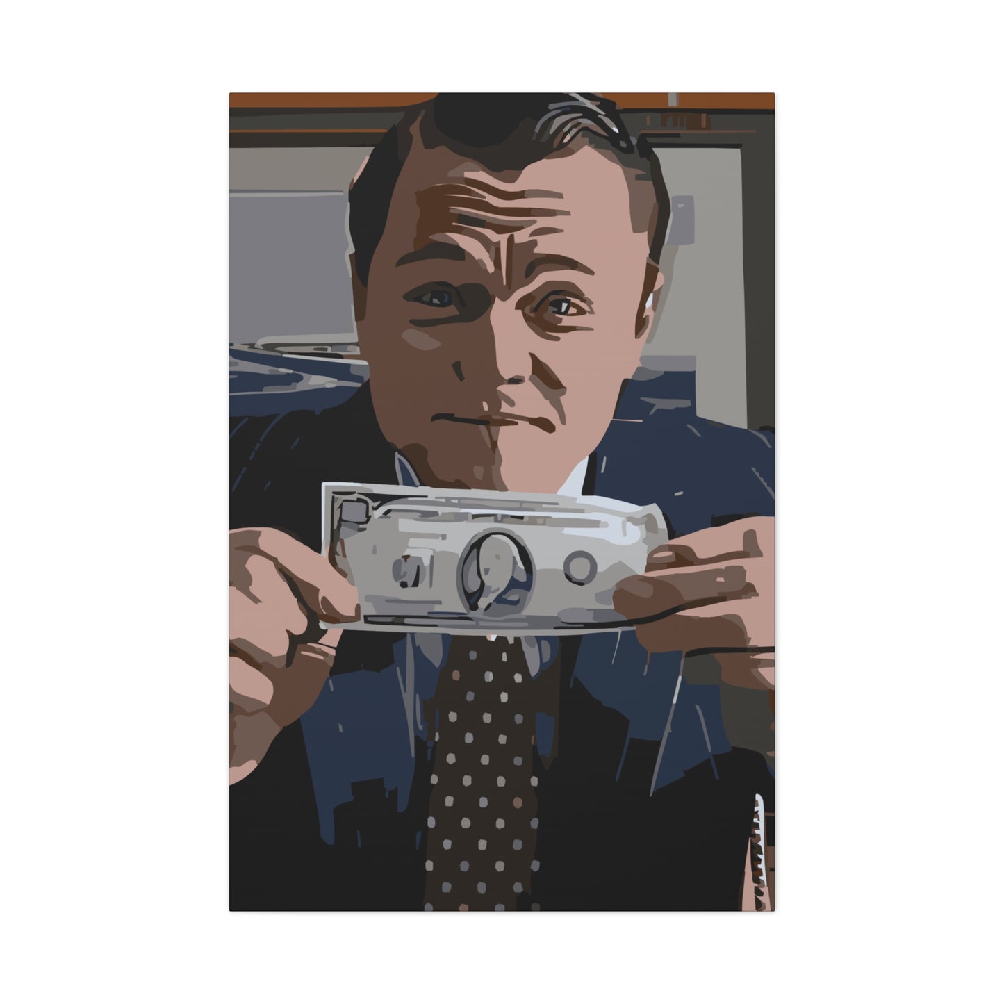 I Choose Rich Every Time – Jordan Belfort Canvas Wall Art