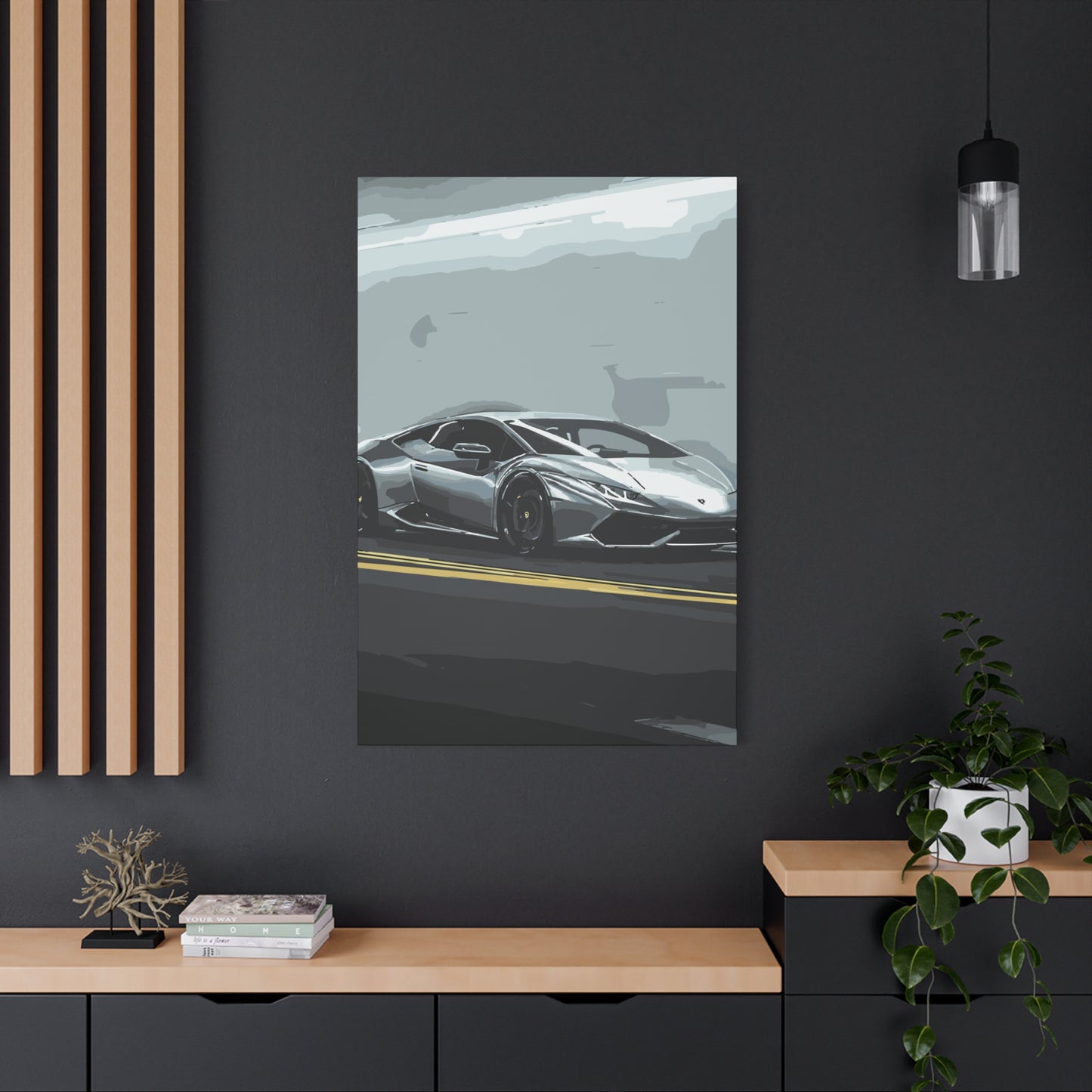 Huracán – Supercar Power Canvas Wall Art