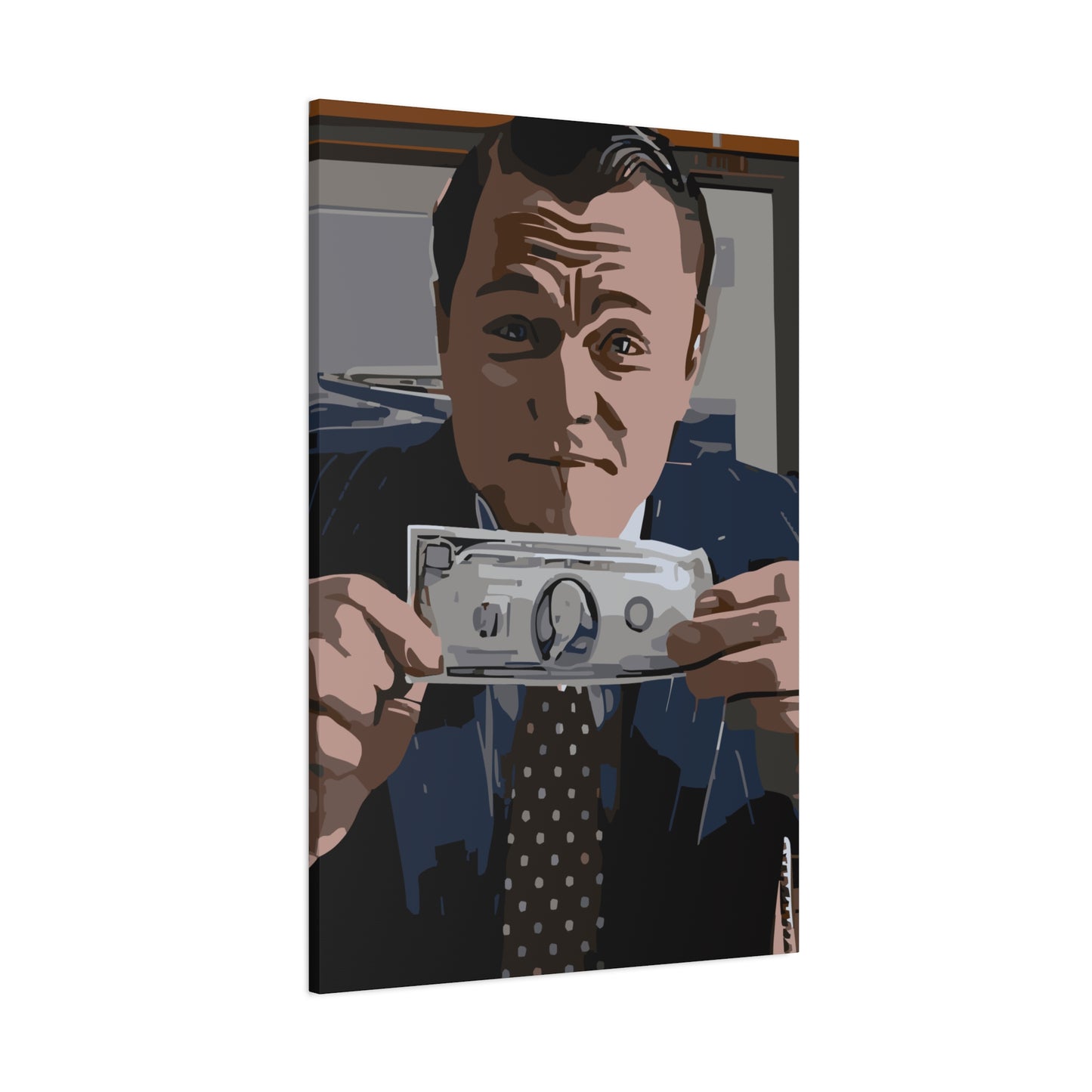 I Choose Rich Every Time – Jordan Belfort Canvas Wall Art