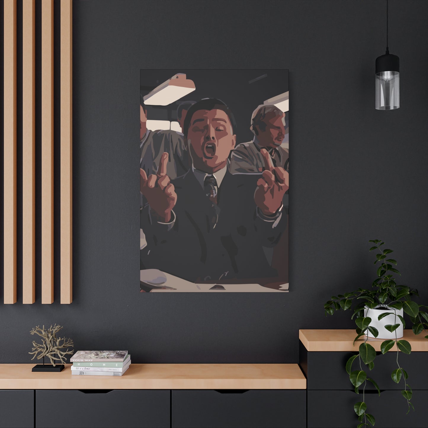 Jordan Belfort – Wall Street Canvas Wall Art