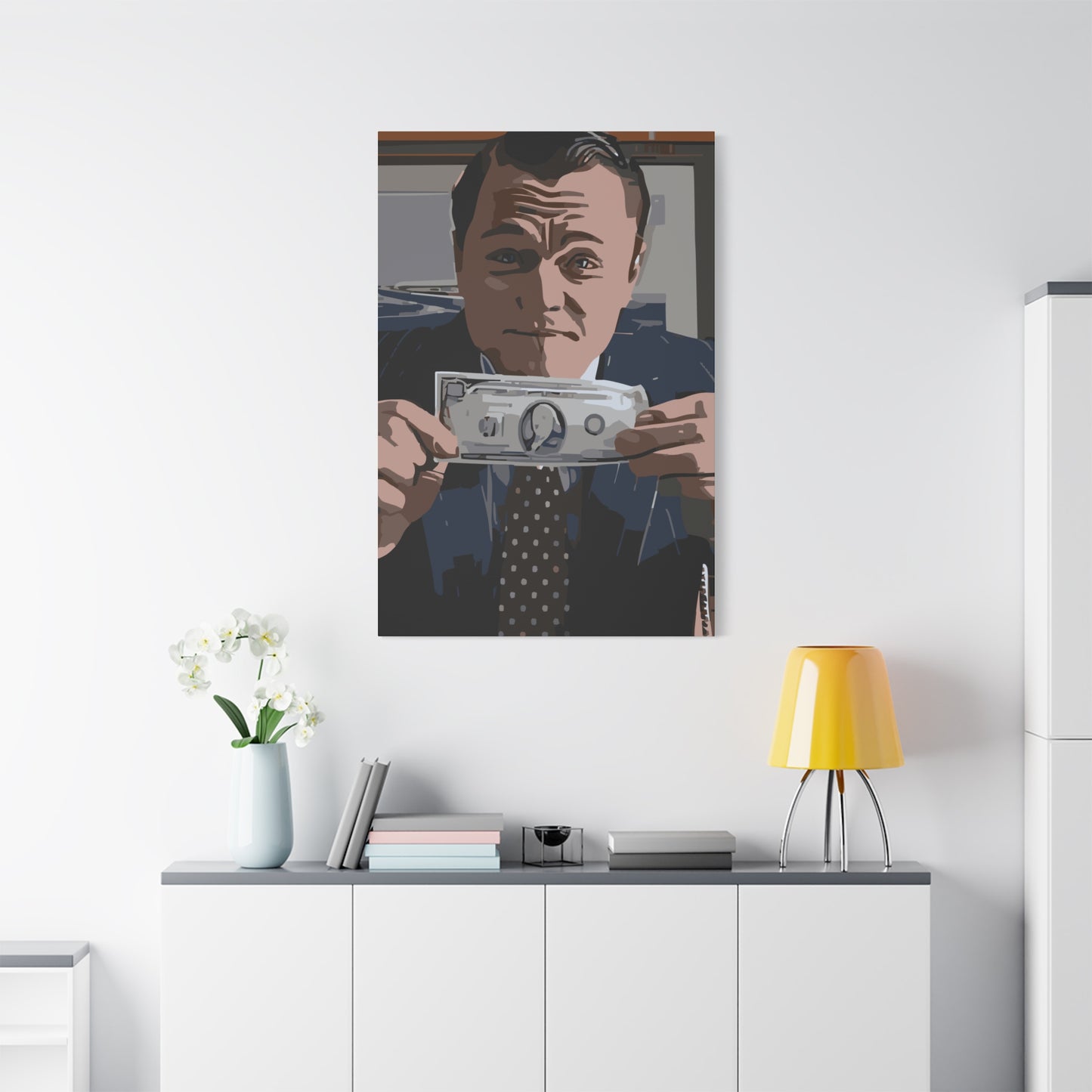 I Choose Rich Every Time – Jordan Belfort Canvas Wall Art