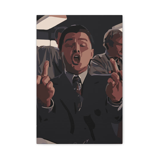Jordan Belfort – Wall Street Canvas Wall Art
