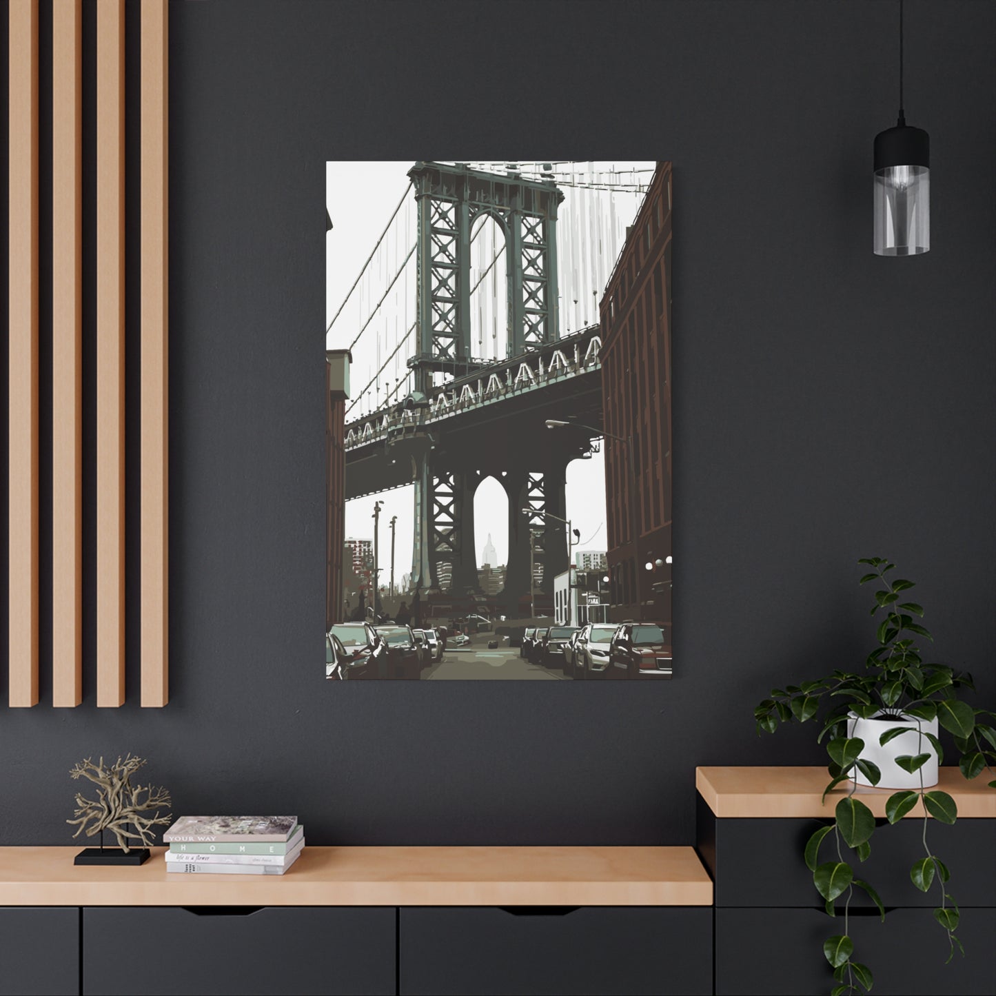 Dumbo Brooklyn Bridge – New York Canvas Wall Art
