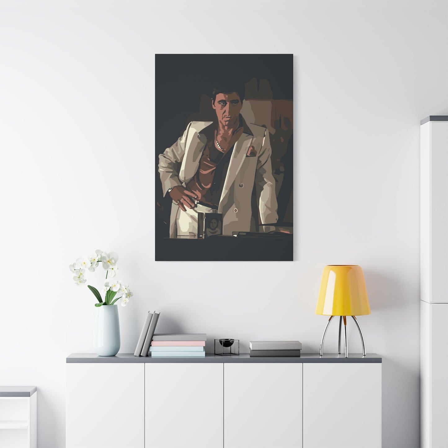 Tony Montana – Scarface Canvas Wall Art