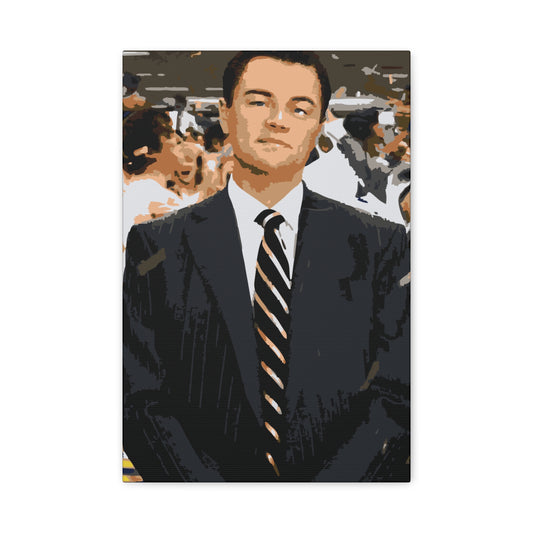 Jordan Belfort – Wall Street Canvas Wall Art