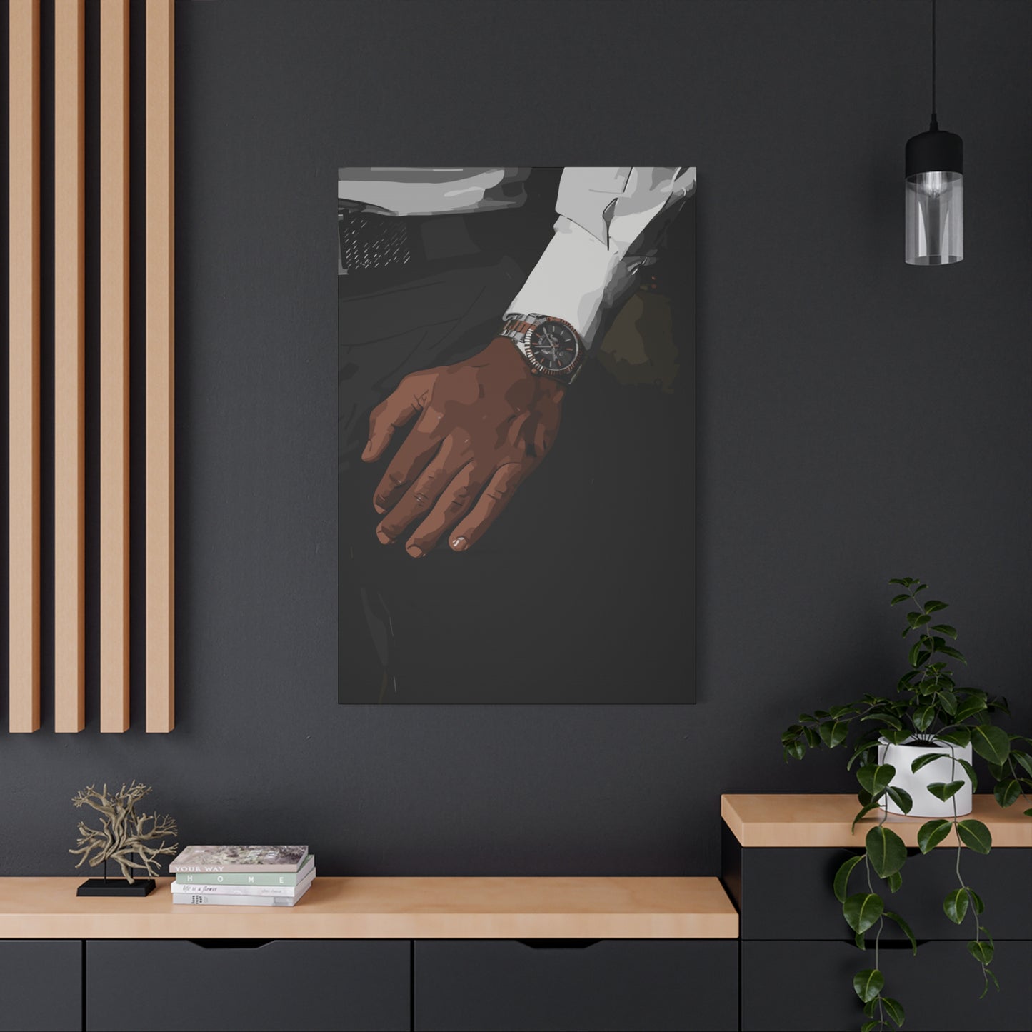 Business – Ambition & Power Canvas Wall Art