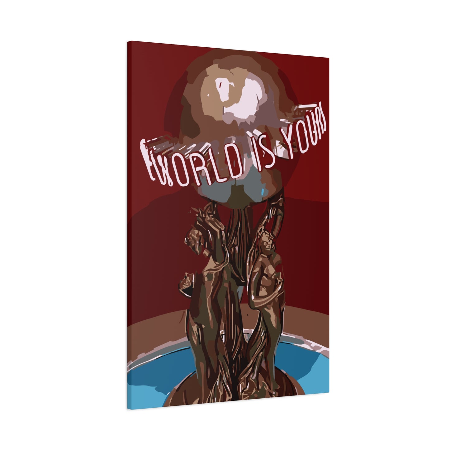 The World Is Yours – Scarface Canvas Wall Art