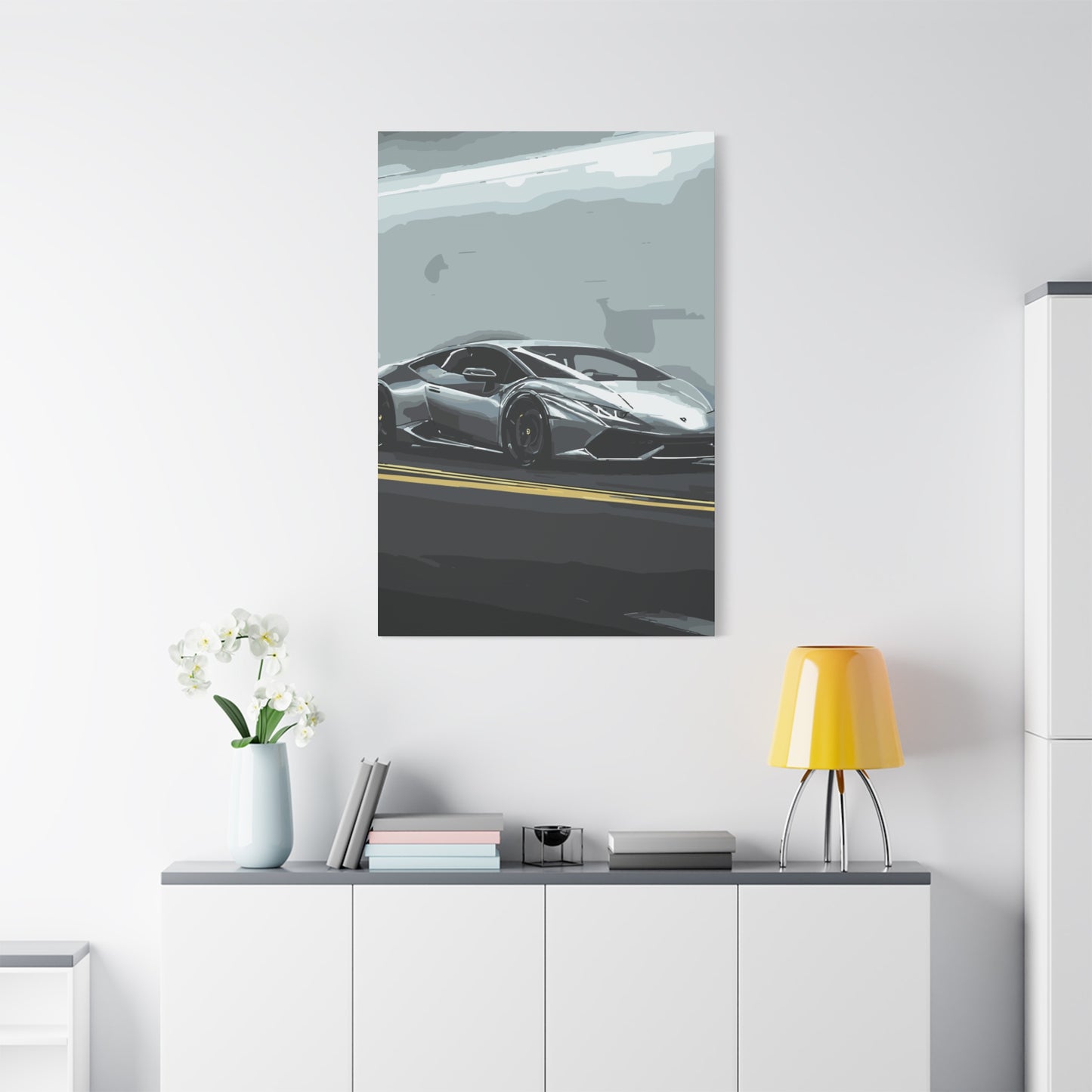 Huracán – Supercar Power Canvas Wall Art