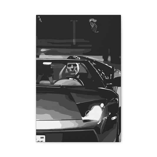 Canvas Print - Bruce Wayne Wealth