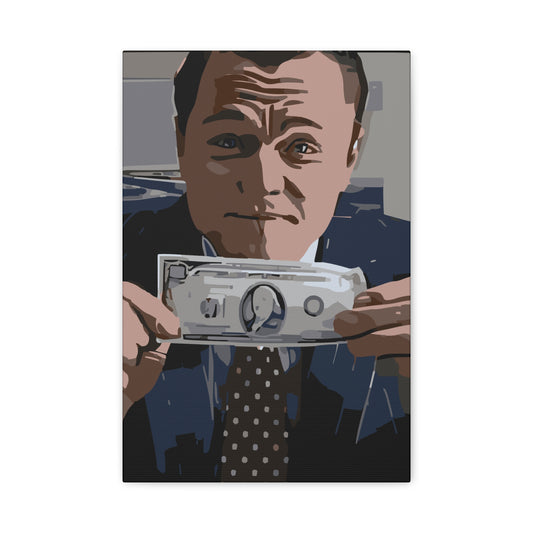 I Choose Rich Every Time – Jordan Belfort Canvas Wall Art