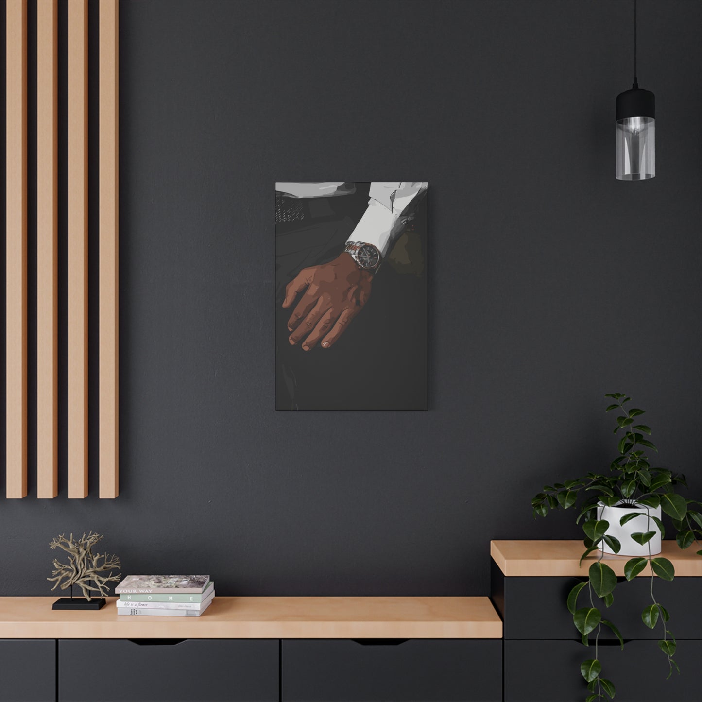Business – Ambition & Power Canvas Wall Art