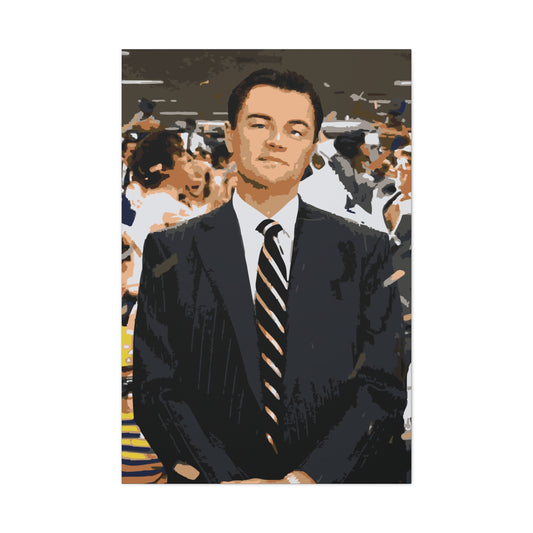 Jordan Belfort – Wall Street Canvas Wall Art