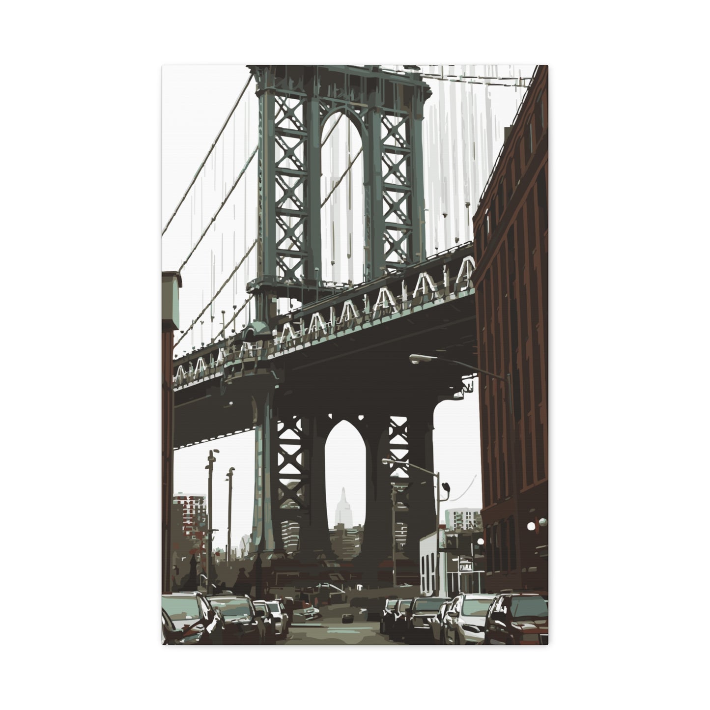 Dumbo Brooklyn Bridge – New York Canvas Wall Art