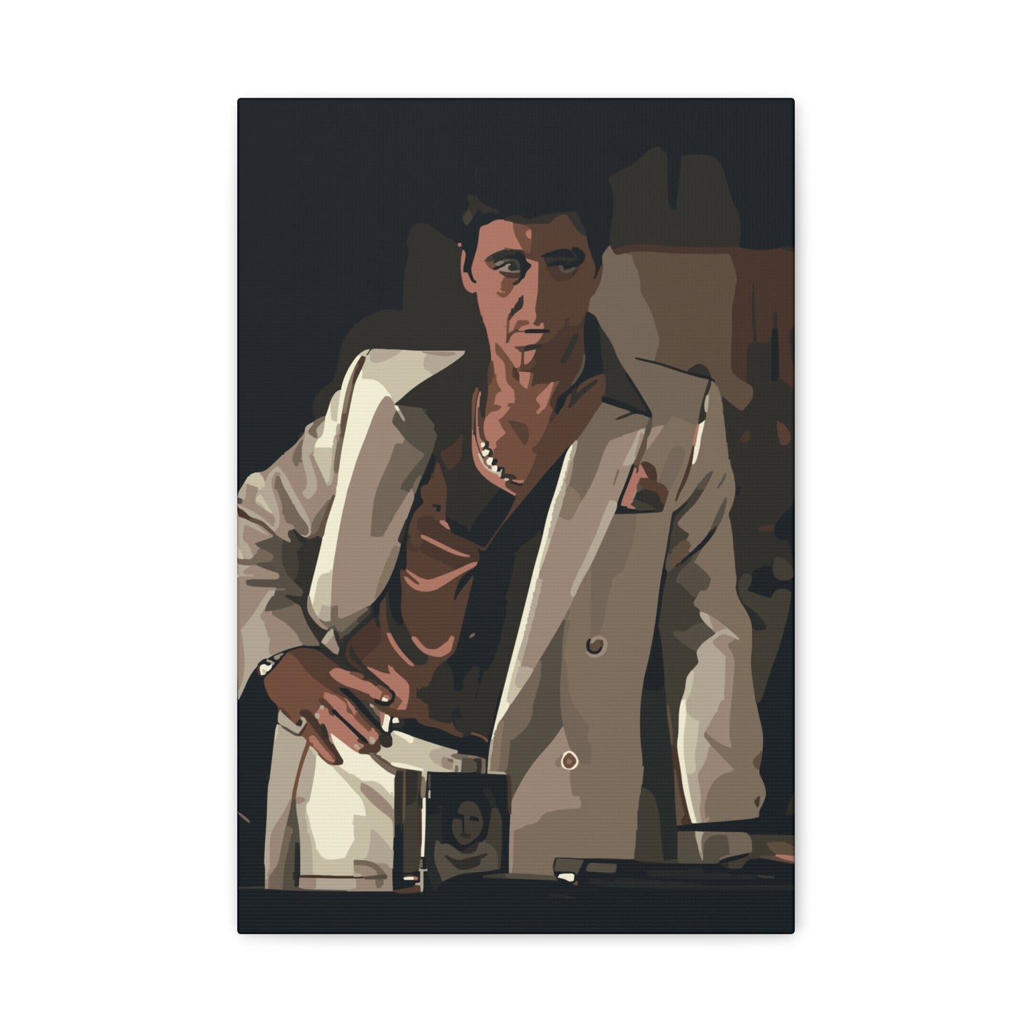 Tony Montana – Scarface Canvas Wall Art