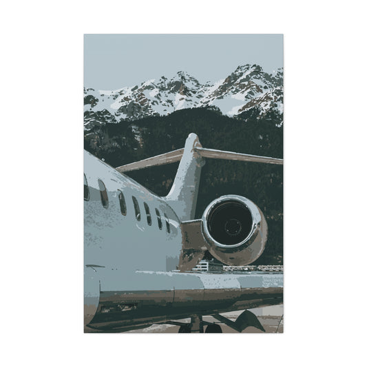 Private Aviation – Canvas Wall Art