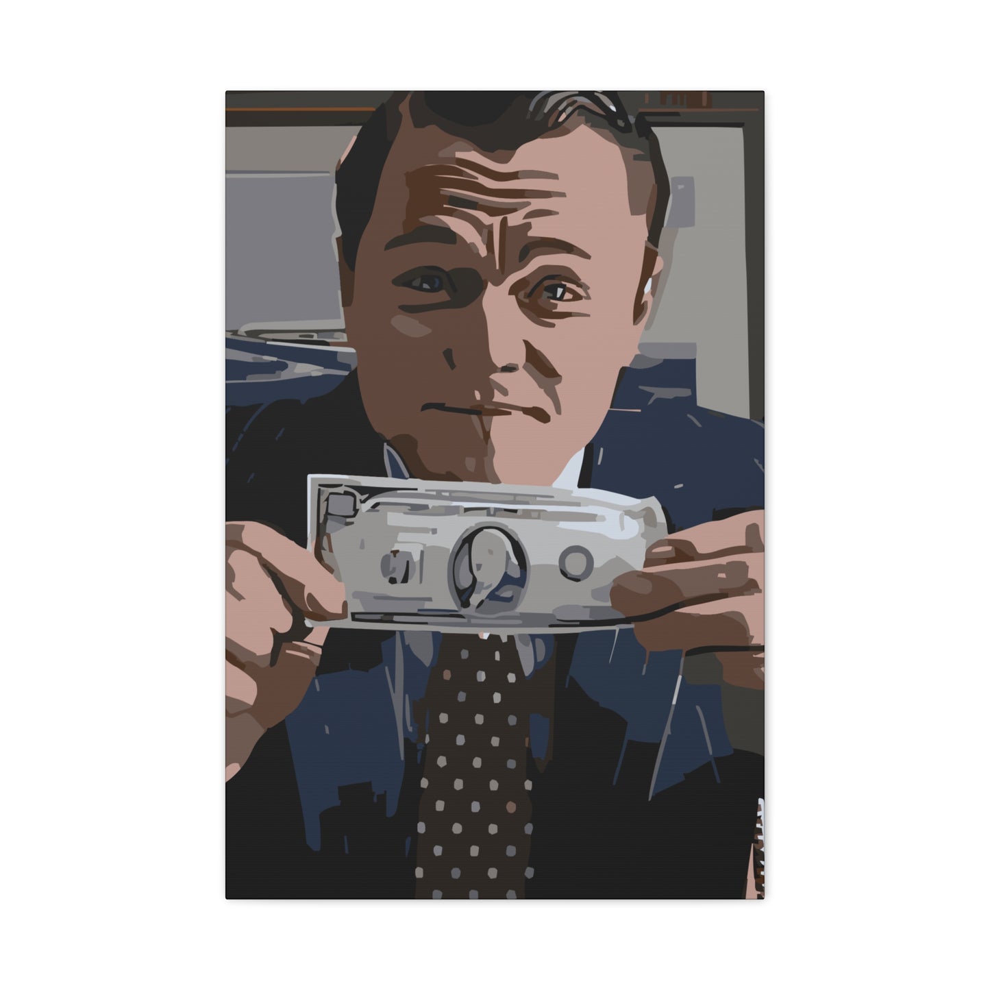 I Choose Rich Every Time – Jordan Belfort Canvas Wall Art