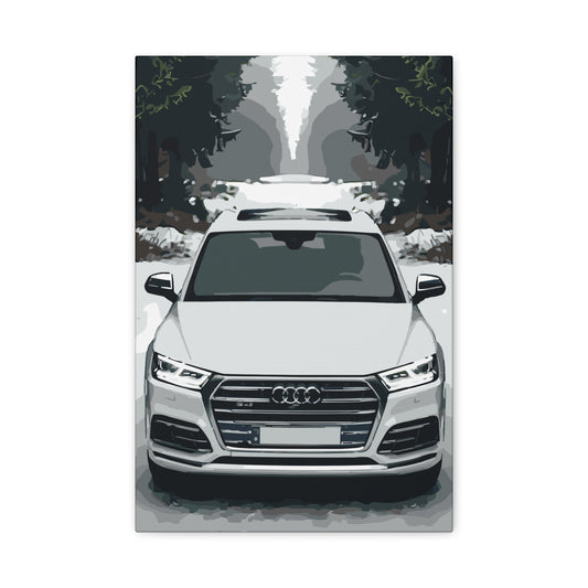 Alpine Cars – Winter Prestige Canvas Wall Art
