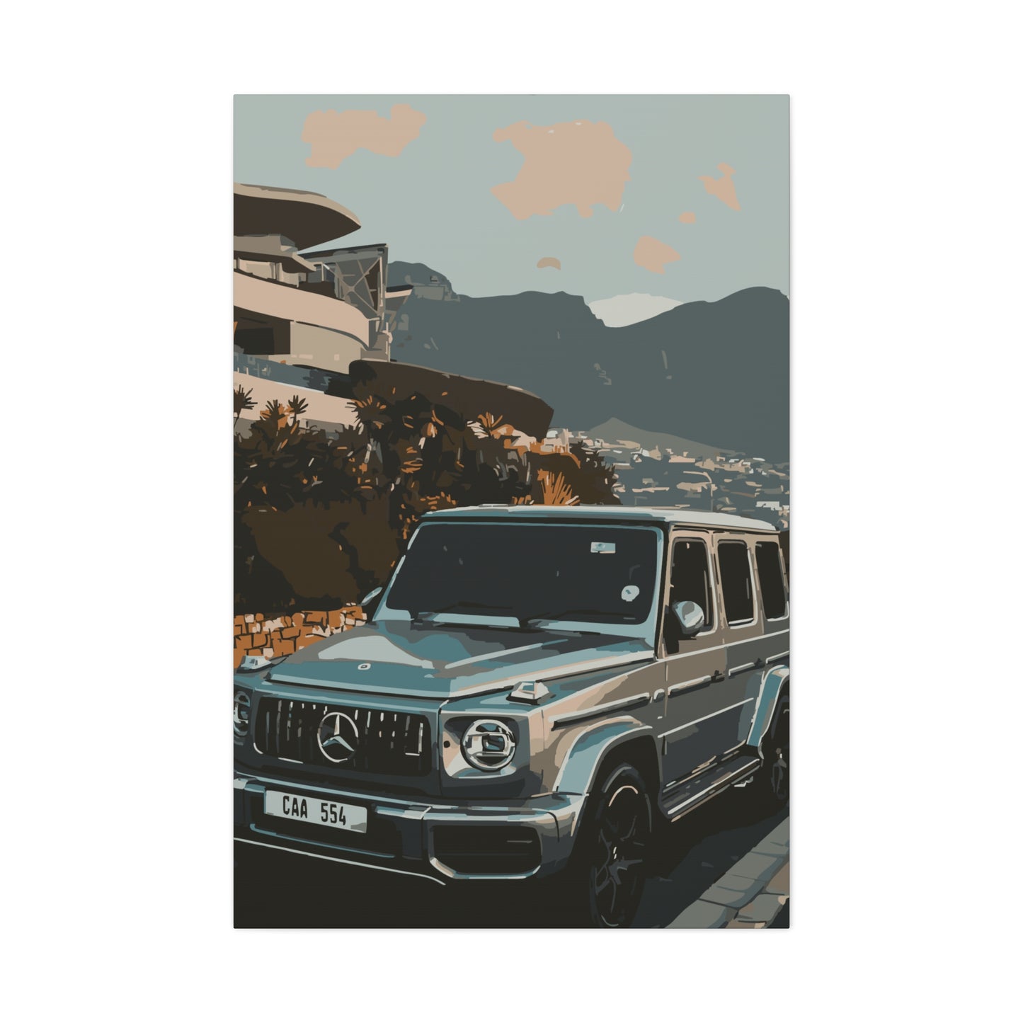 G-Wagon – Icon of Power Canvas Wall Art