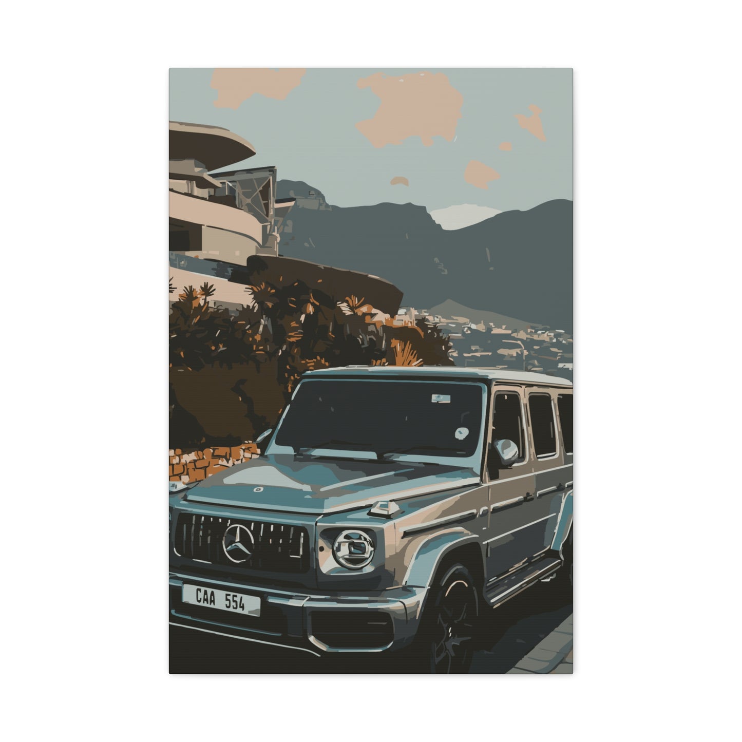 G-Wagon – Icon of Power Canvas Wall Art