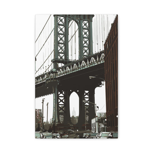 Dumbo Brooklyn Bridge – New York Canvas Wall Art