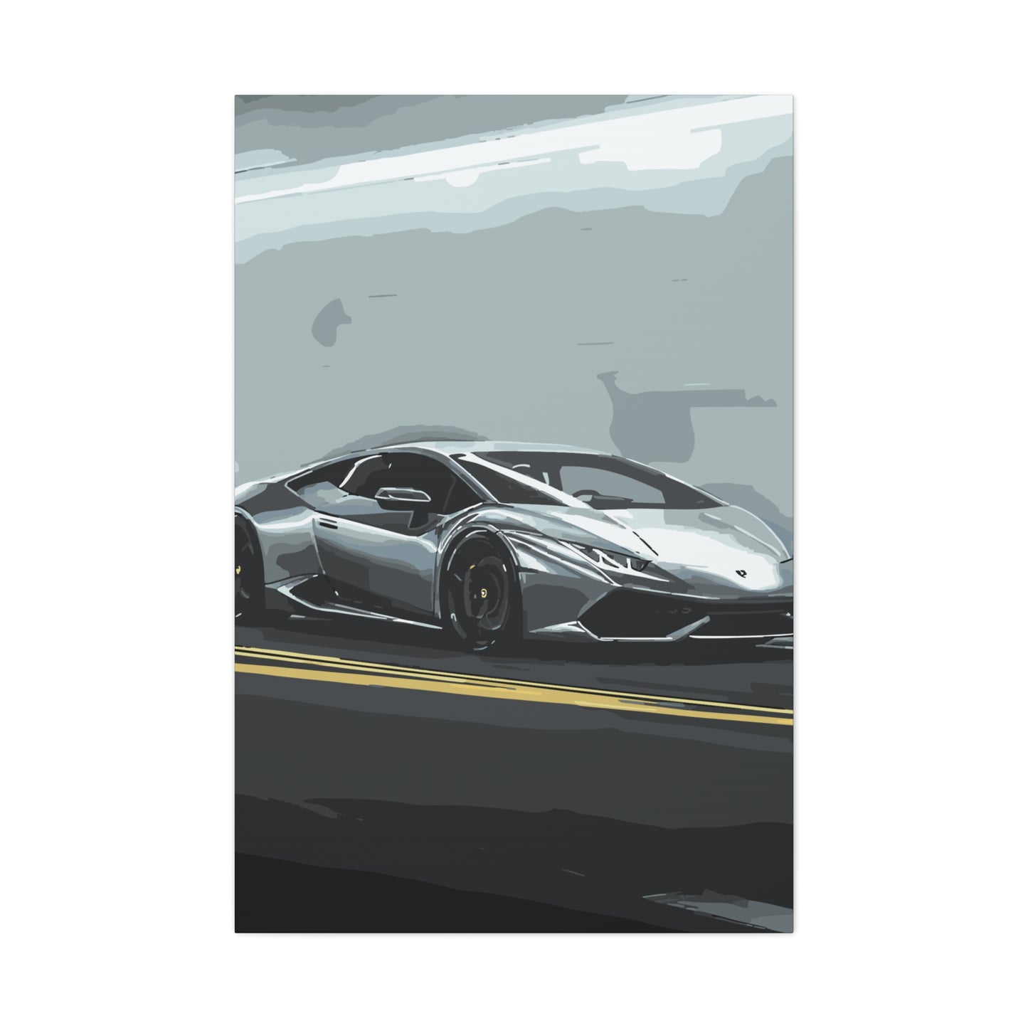 Huracán – Supercar Power Canvas Wall Art