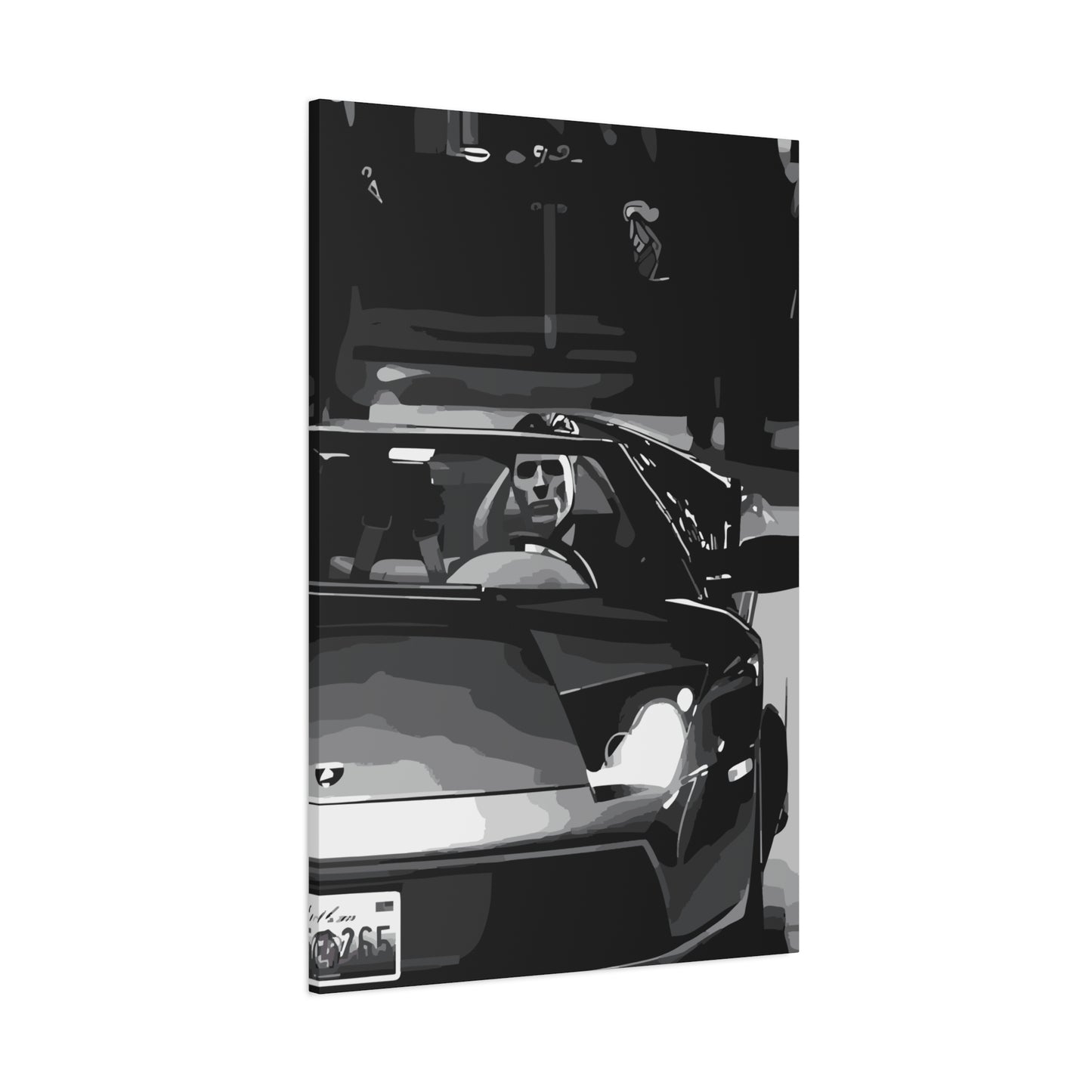 Canvas Print - Bruce Wayne Wealth