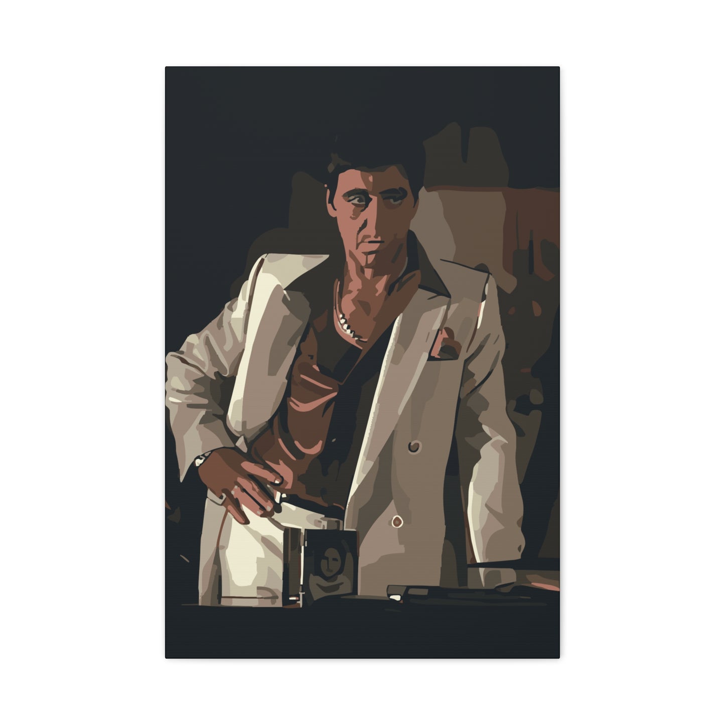 Tony Montana – Scarface Canvas Wall Art