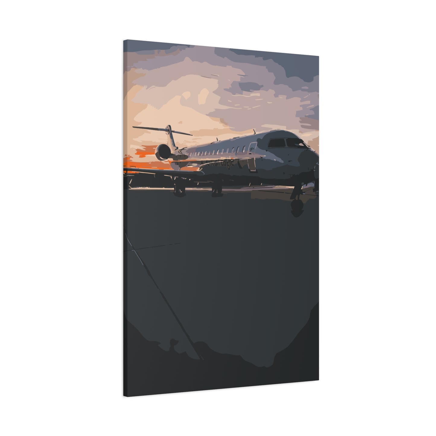 Private Jet – Canvas Wall Art