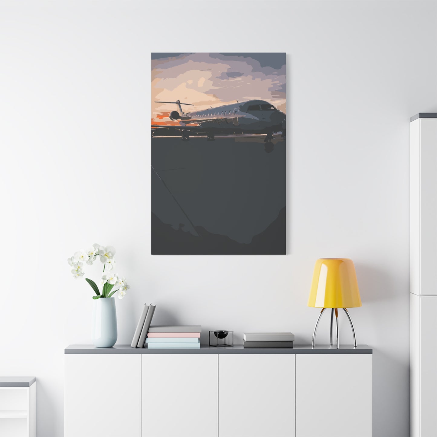 Private Jet – Canvas Wall Art