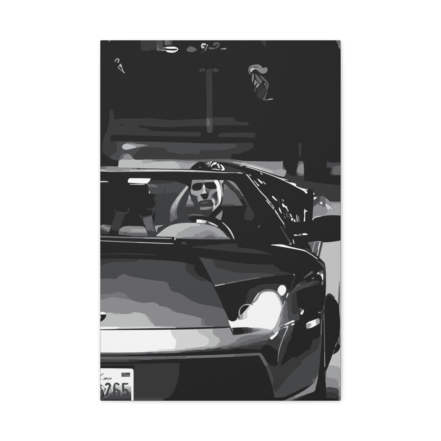 Canvas Print - Bruce Wayne Wealth