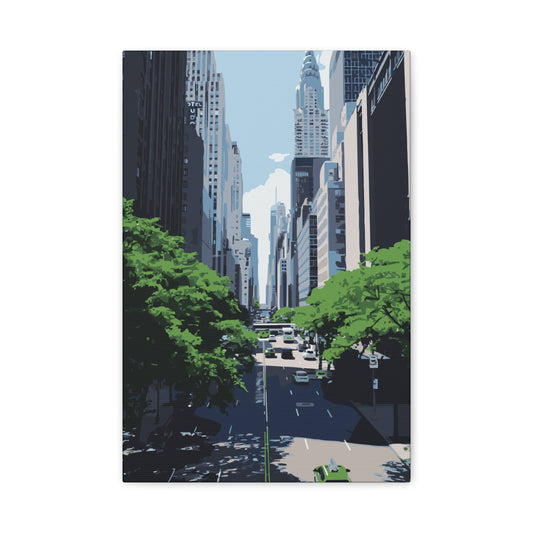 New York – City of Ambition Canvas Wall Art