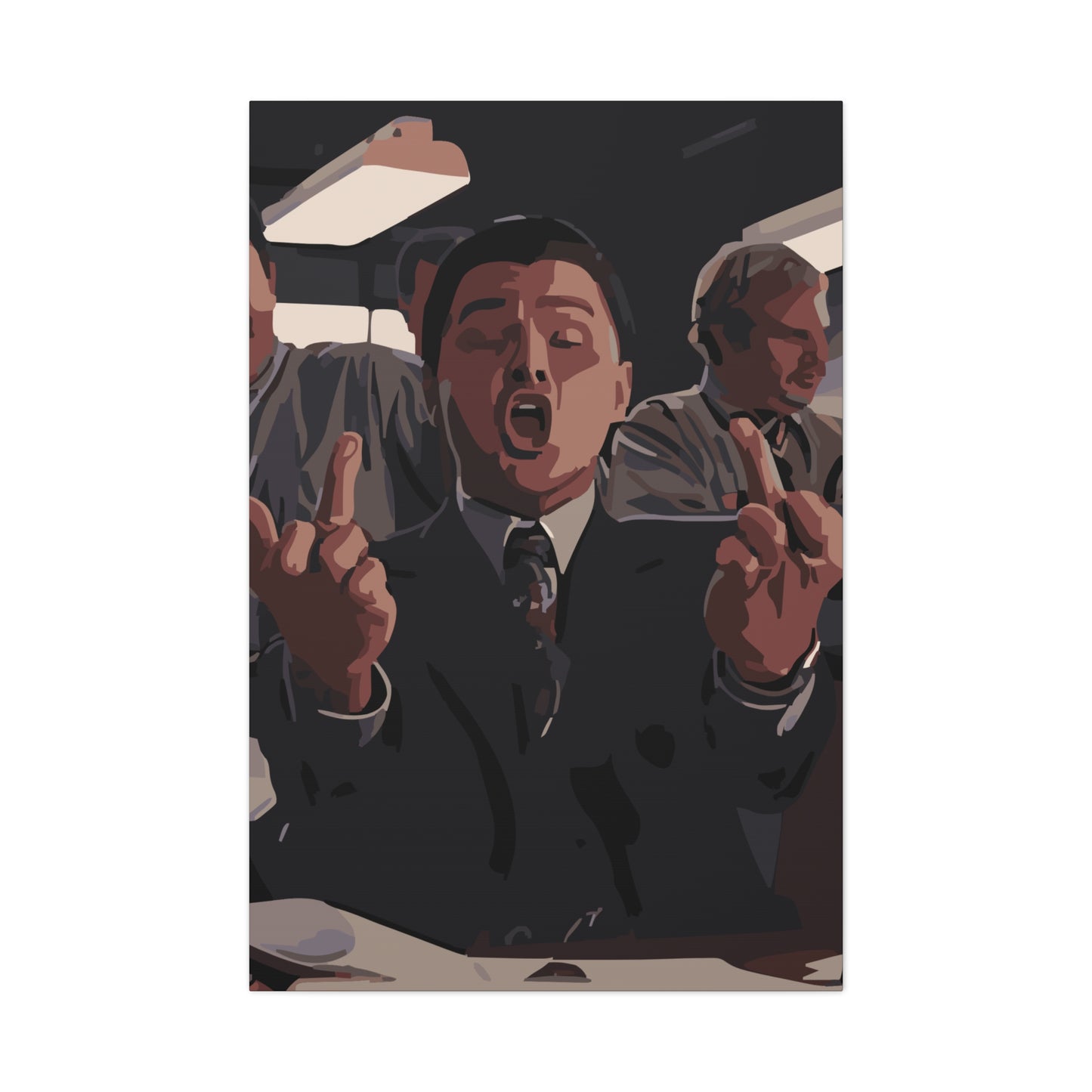 Jordan Belfort – Wall Street Canvas Wall Art