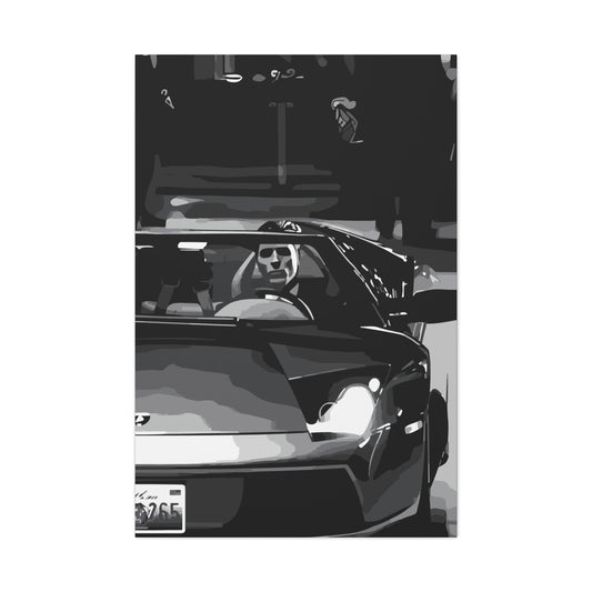 Canvas Print - Bruce Wayne Wealth