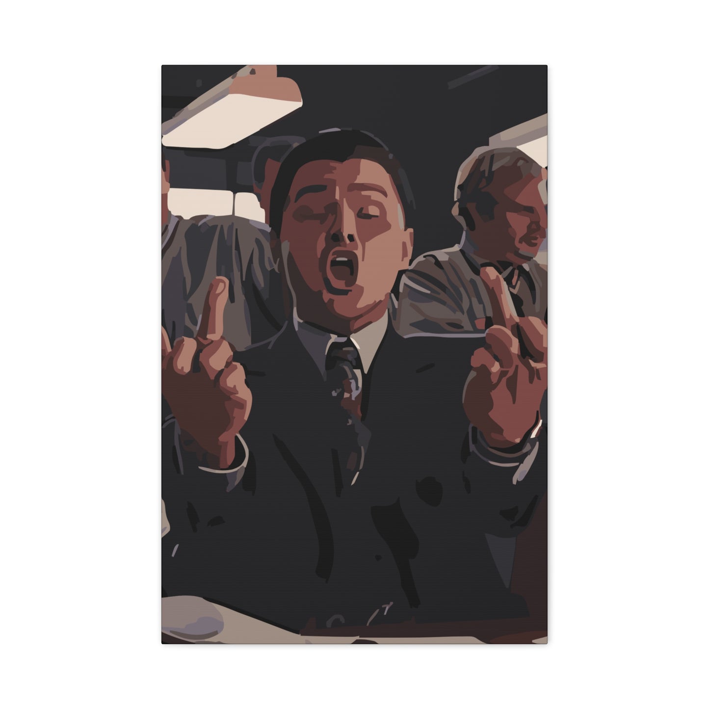 Jordan Belfort – Wall Street Canvas Wall Art