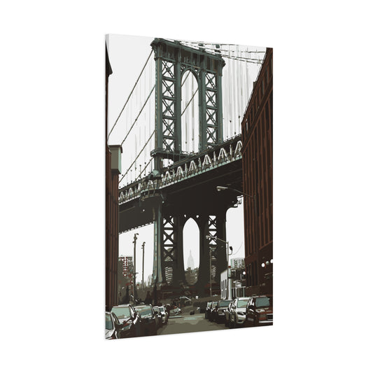 Dumbo Brooklyn Bridge – New York Canvas Wall Art