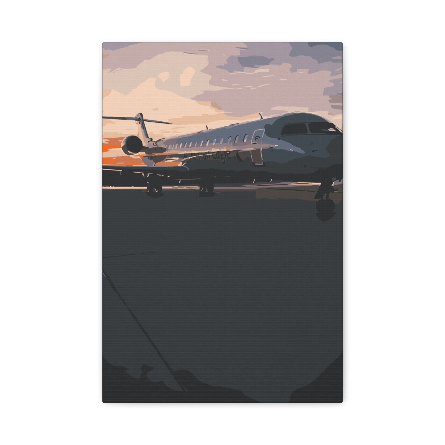 Private Jet – Canvas Wall Art