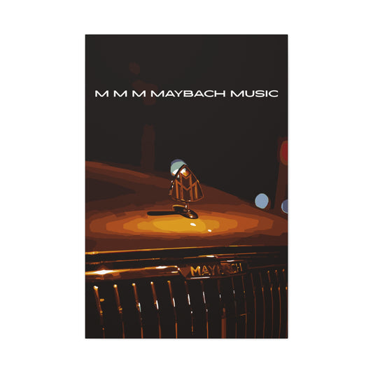Maybach Music – Prestige & Power Canvas Wall Art
