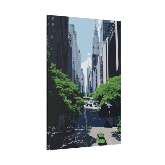 New York – City of Ambition Canvas Wall Art