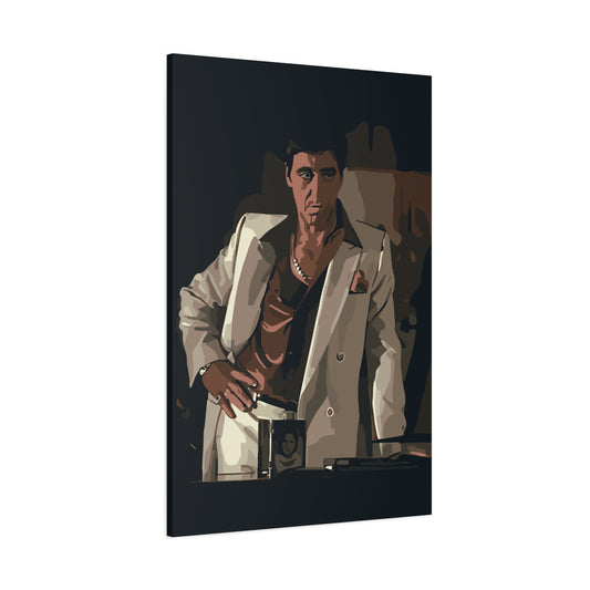 Tony Montana – Scarface Canvas Wall Art