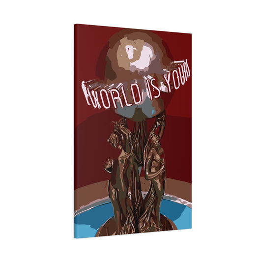 The World Is Yours – Scarface Canvas Wall Art