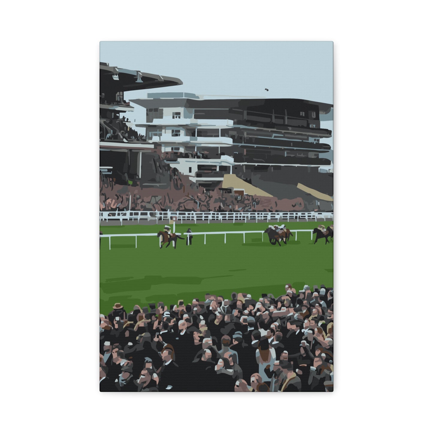 Cheltenham – Horse Racing Canvas Wall Art