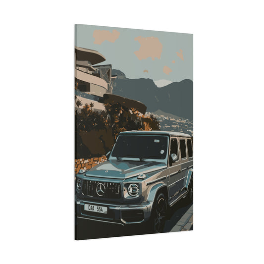 G-Wagon – Icon of Power Canvas Wall Art