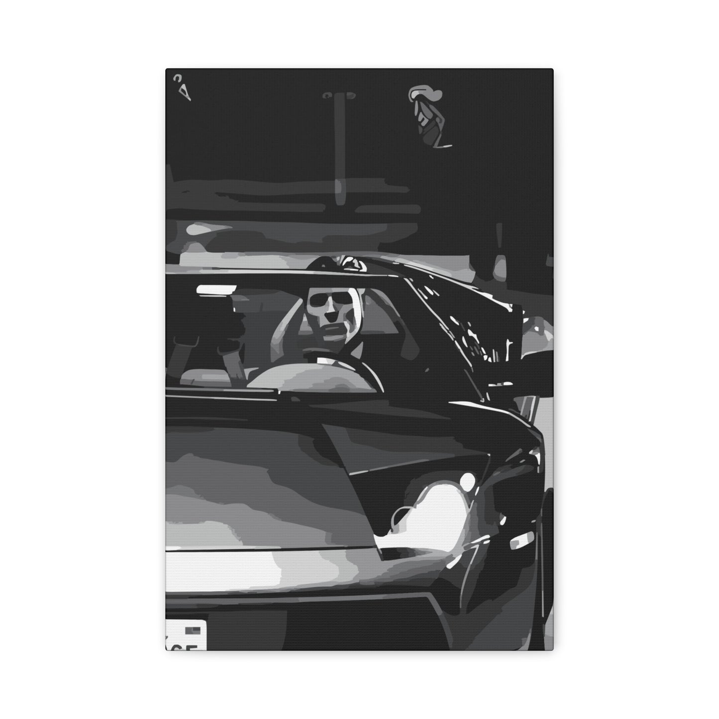 Canvas Print - Bruce Wayne Wealth